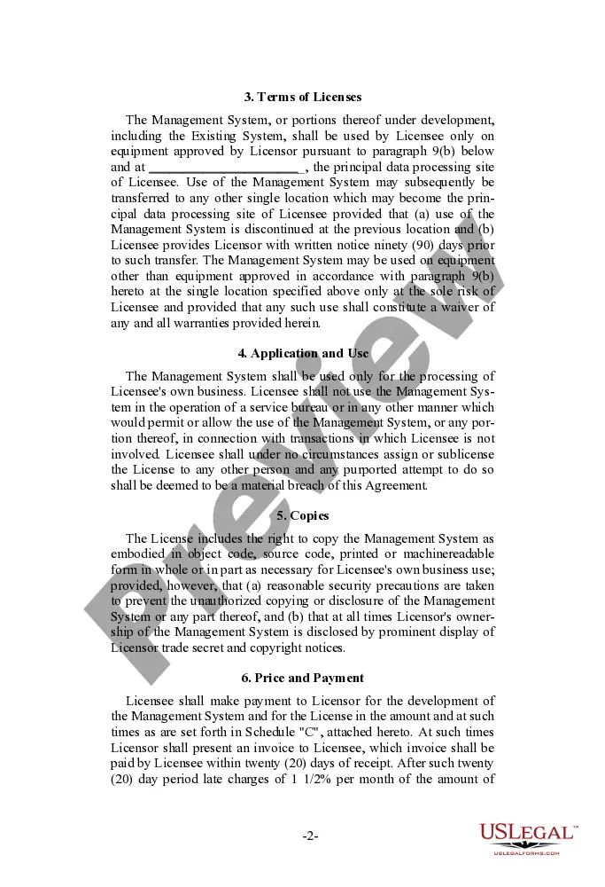 Get Vendor Oriented Software Development and License Agreement Preview Vendor Oriented Software Development and License Agreement