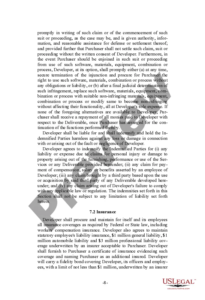 Get Software and Equipment Development Agreement Preview Software and Equipment Development Agreement