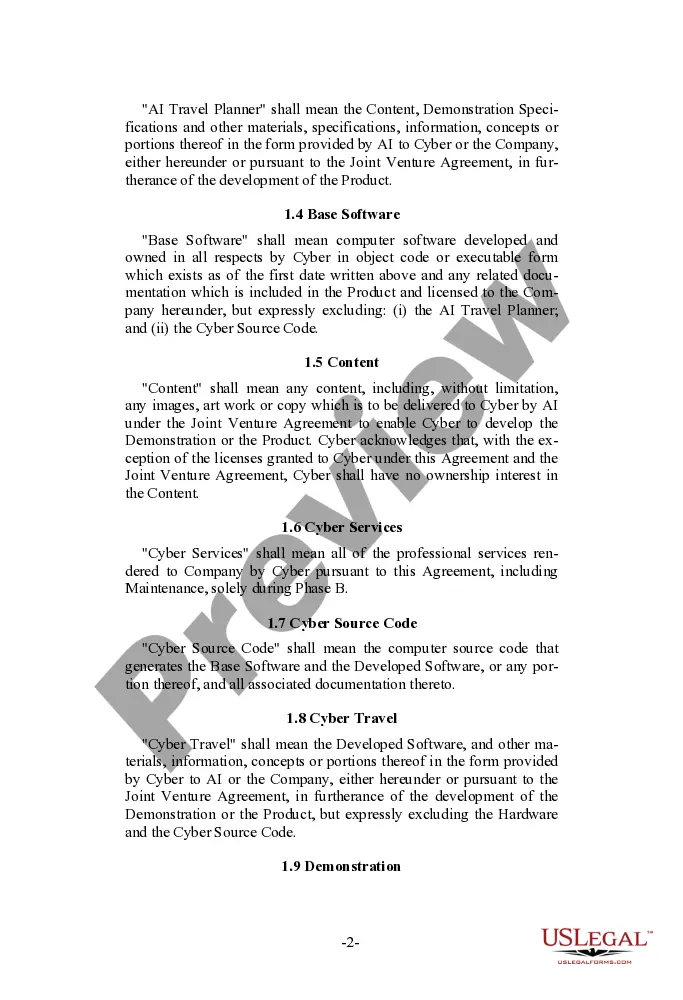 Get Software Development Agreement Preview Software Development Agreement