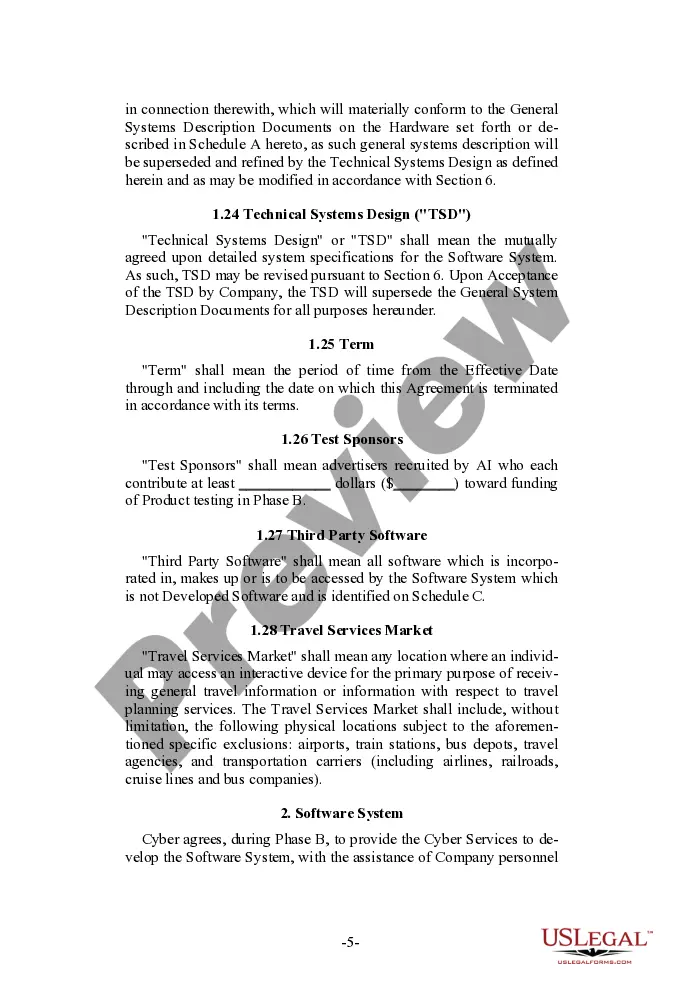 Get Software Development Agreement Preview Software Development Agreement