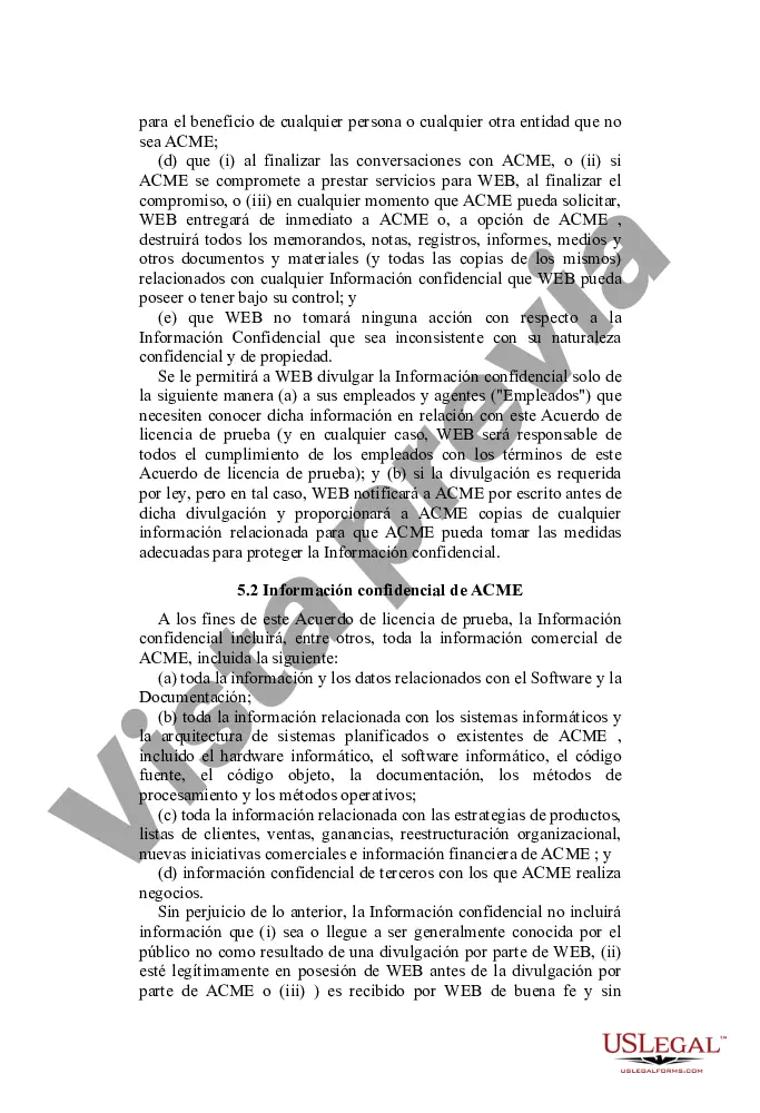 Preview Acuerdo de licencia de prueba