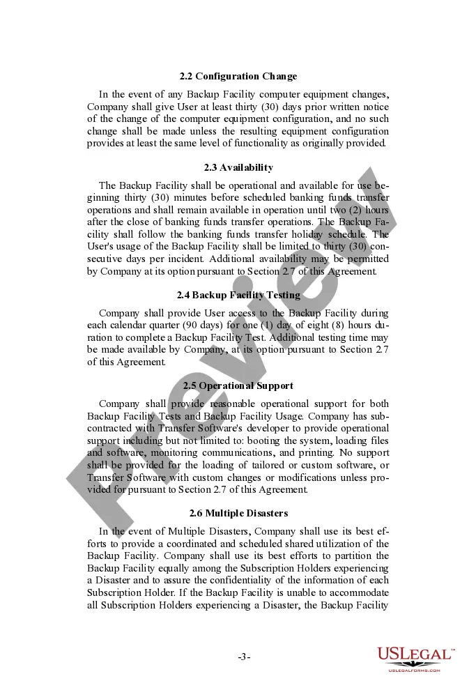 Get Emergency Backup Service Agreement Preview Emergency Backup Service Agreement
