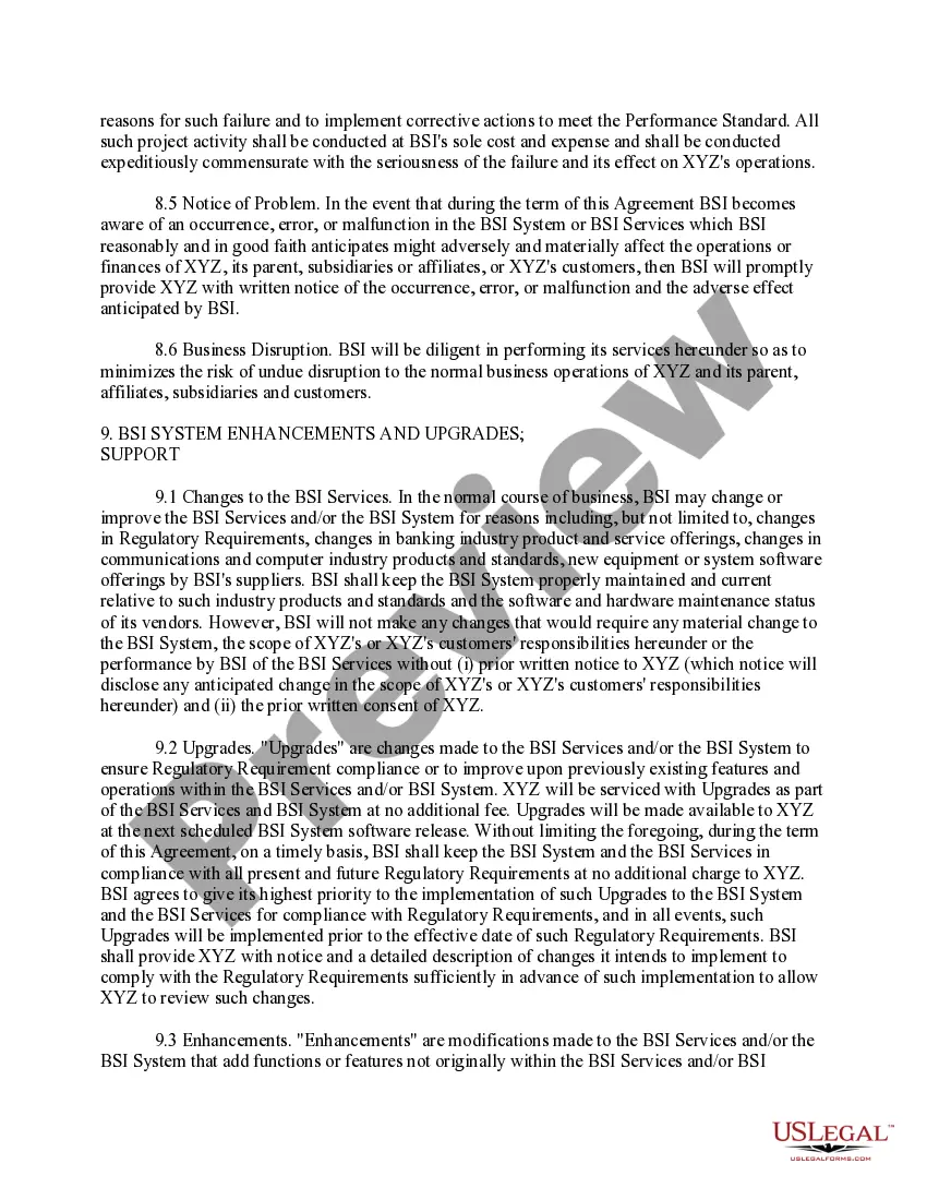Get Processing and Services Outsourcing Agreement Preview Processing and Services Outsourcing Agreement