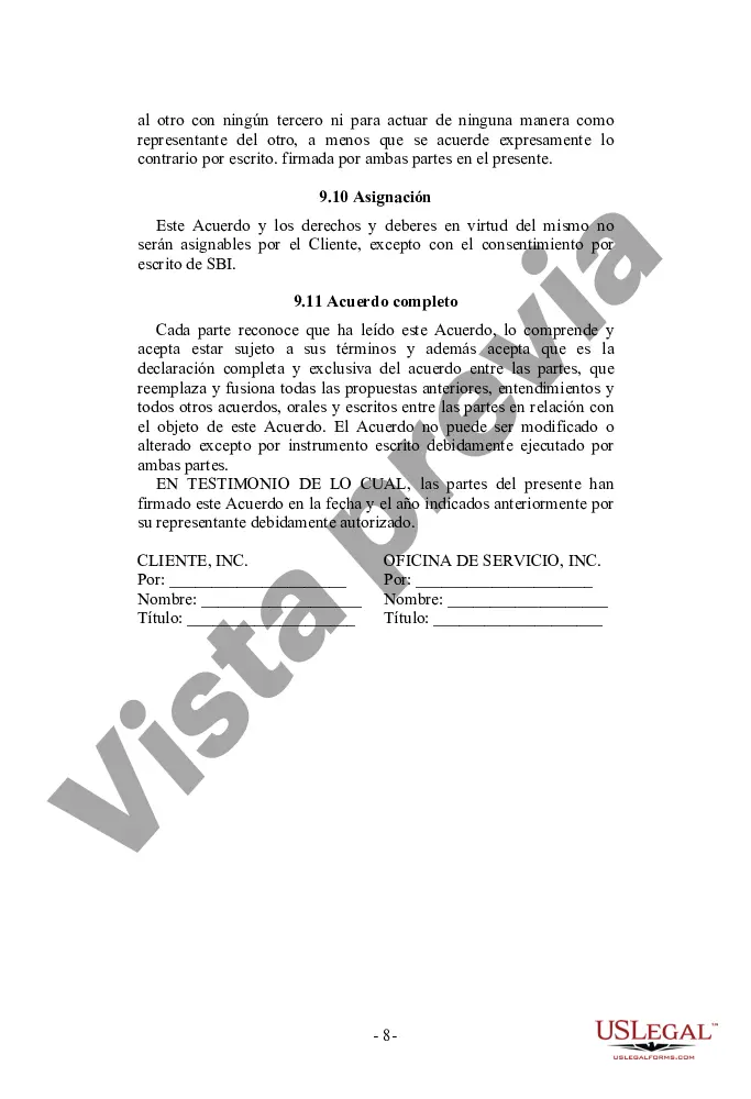 Preview Acuerdo de la Oficina de Servicios - Formato Alternativo