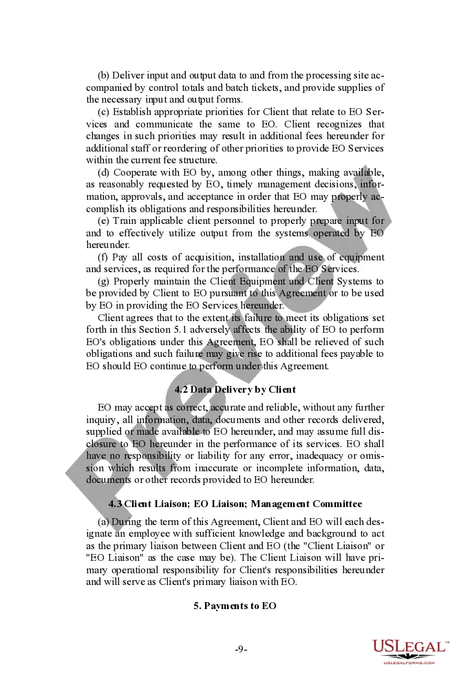 Get Comprehensive Outsourcing Agreement Preview Comprehensive Outsourcing Agreement