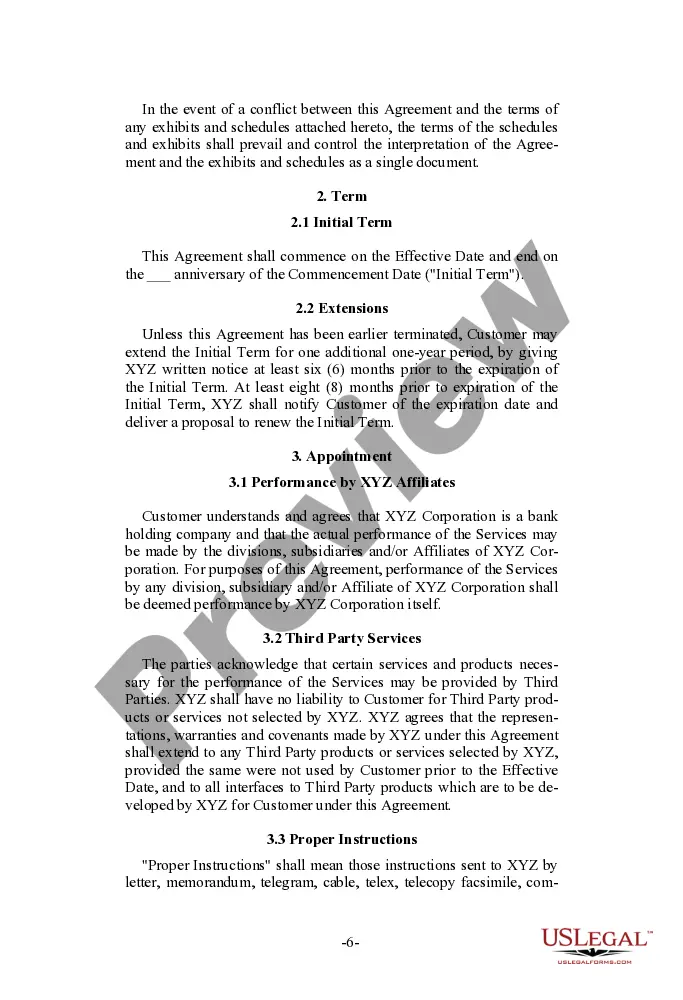 Get Outsourcing Agreement - Long Form Preview Outsourcing Agreement - Long Form
