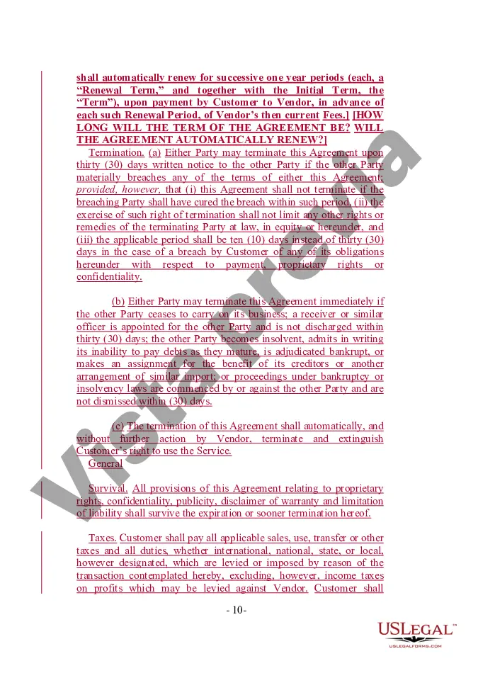 Preview Acuerdo de proveedor de servicios de aplicaciones