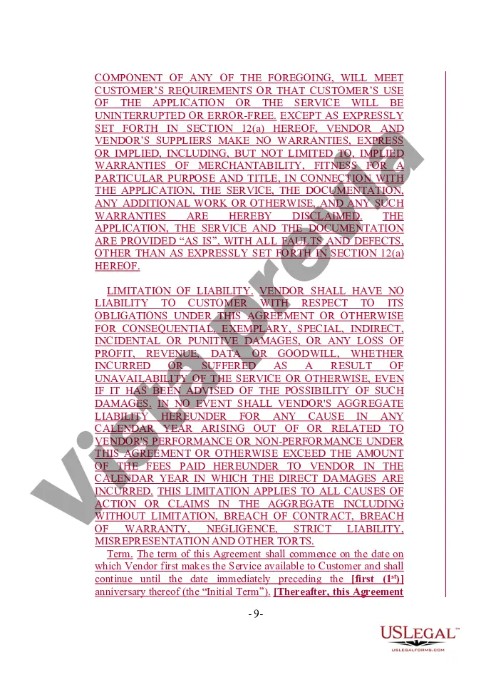 Preview Acuerdo de proveedor de servicios de aplicaciones