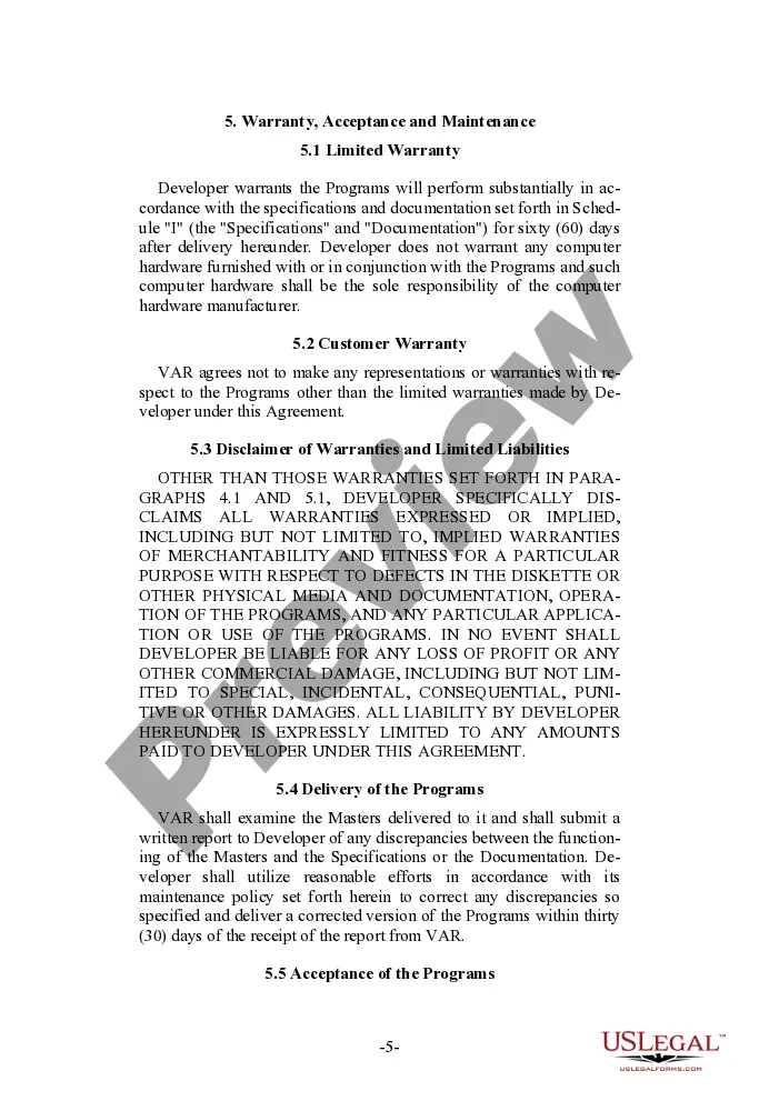 Get Value Added Reseller Distribution Agreement Preview Value Added Reseller Distribution Agreement
