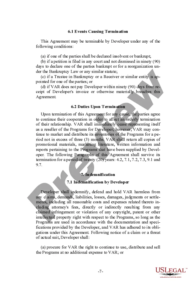 Get Value Added Reseller Distribution Agreement Preview Value Added Reseller Distribution Agreement