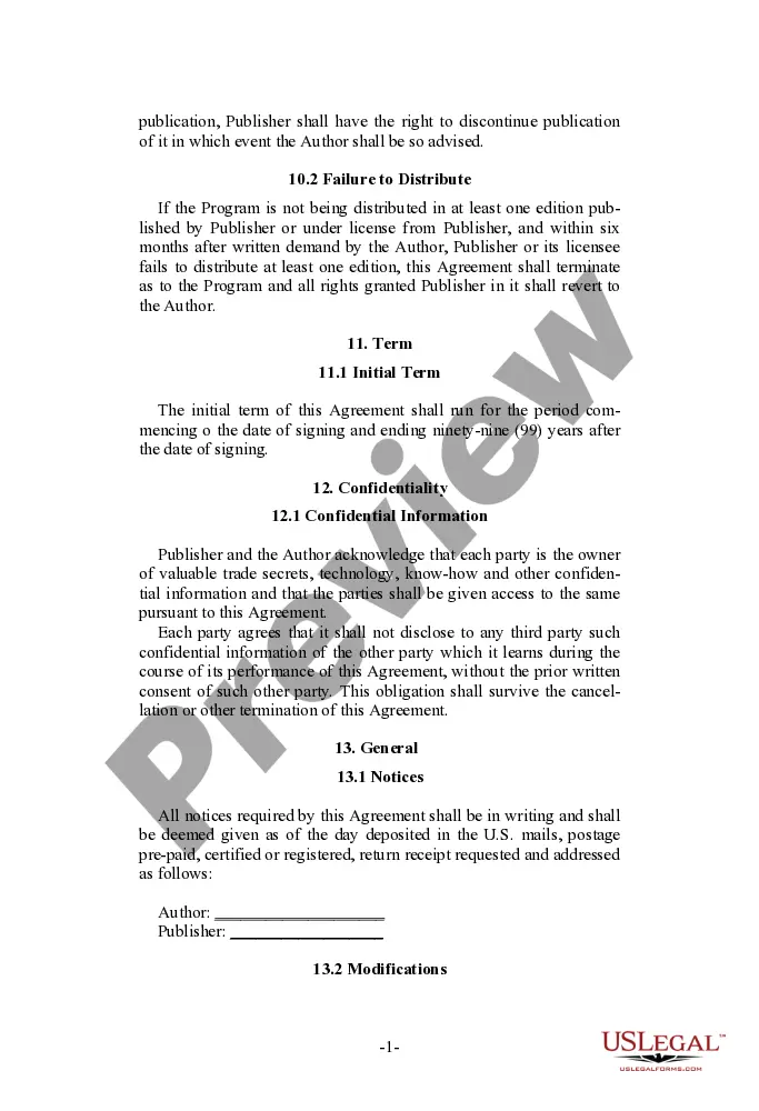 Get Publisher Oriented Software Royalty and License Agreement Preview Publisher Oriented Software Royalty and License Agreement