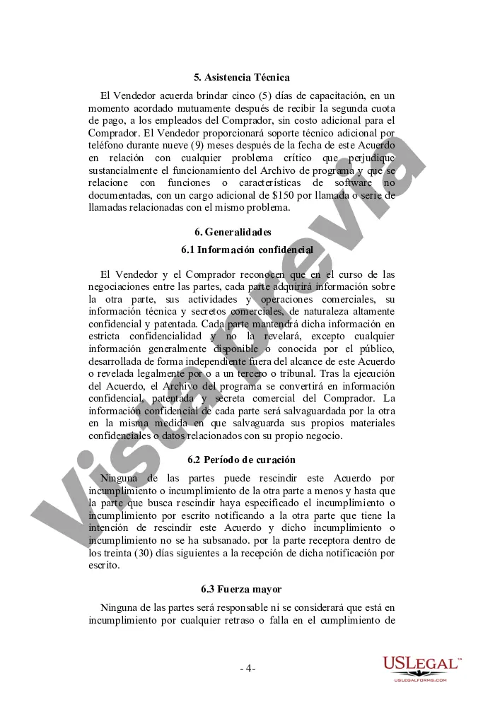 Preview Acuerdo de venta de productos