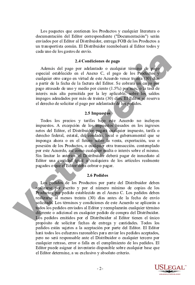 Preview Acuerdo de distribución de software