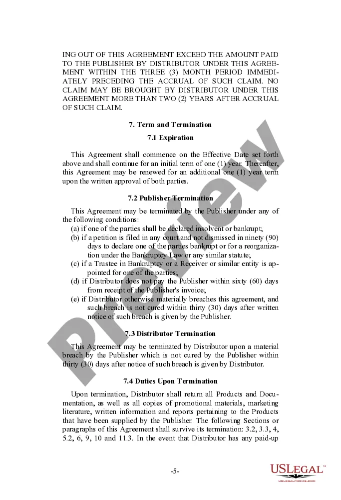 Get Software Distribution Agreement Preview Software Distribution Agreement