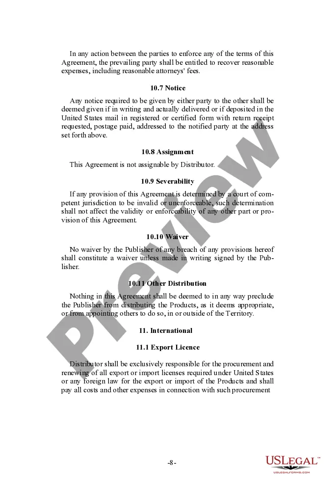 Get Software Distribution Agreement Preview Software Distribution Agreement