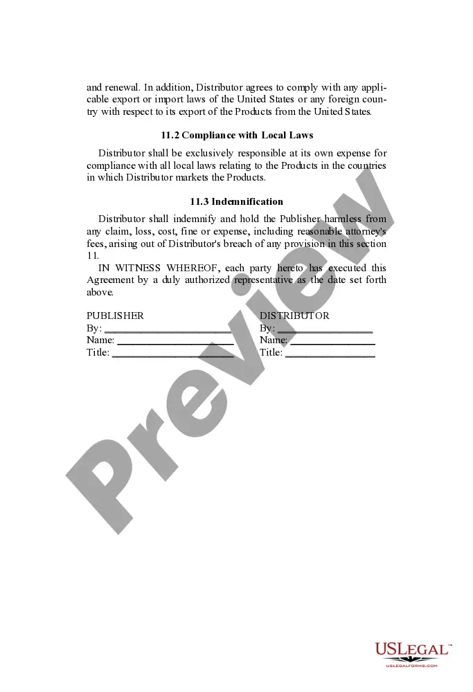Get Software Distribution Agreement Preview Software Distribution Agreement