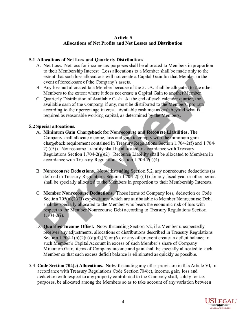 Get Operating Agreement Preview Operating Agreement