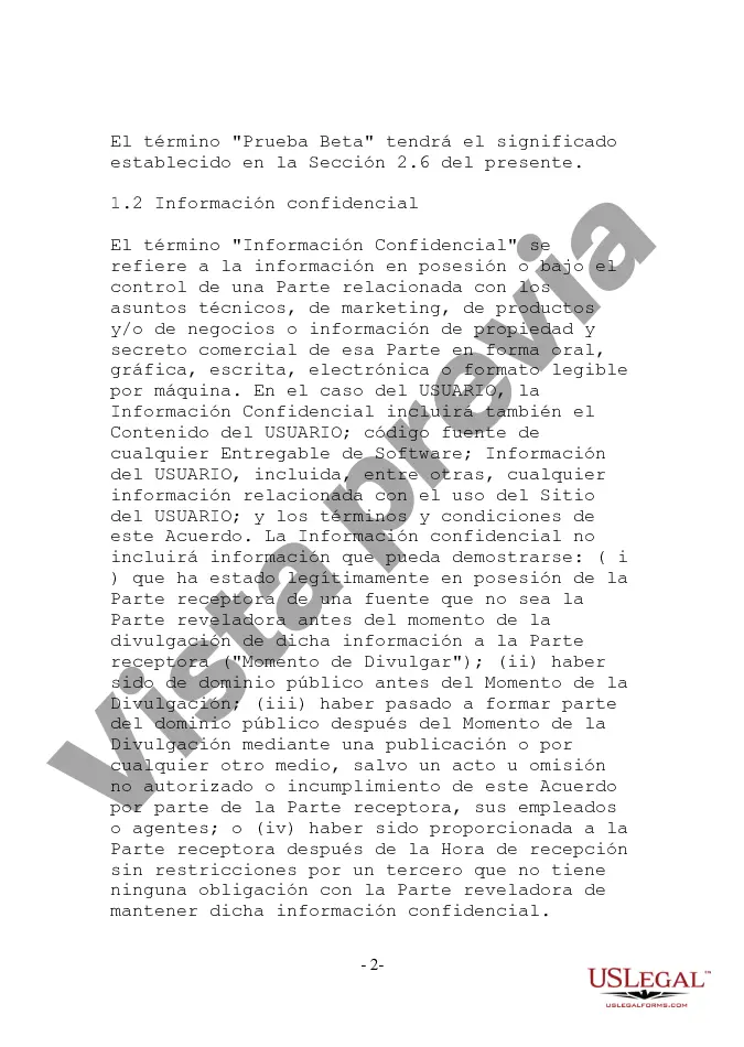 Preview Acuerdo de desarrollo de sitio web orientado al cliente