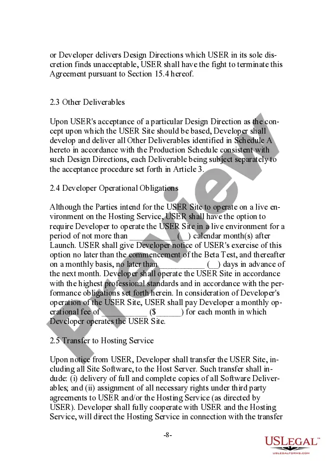 Get Client Oriented Web Site Development Agreement Preview Client Oriented Web Site Development Agreement