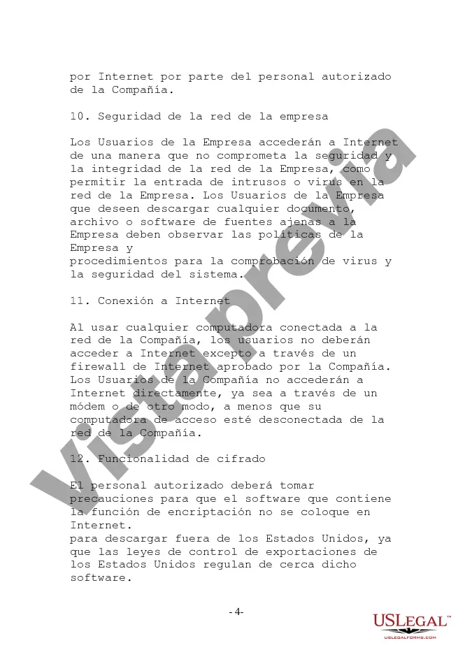 Get Declaración de política de uso de Internet por parte de los empleados Preview Declaración de política de uso de Internet por parte de los empleados
