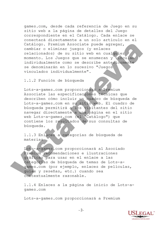 Preview Acuerdo de tarifa de referencia de enlace web