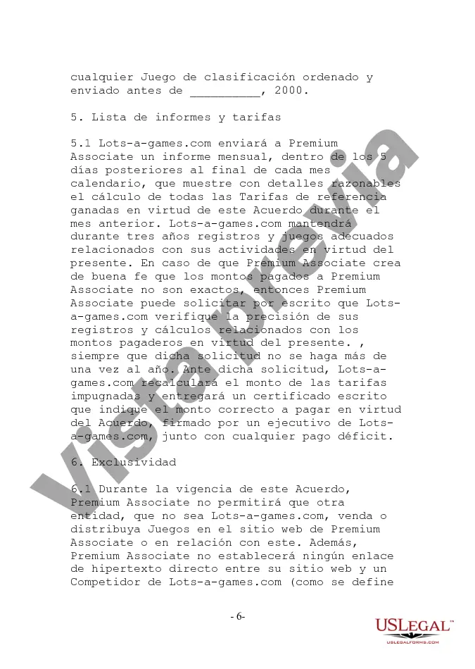 Preview Acuerdo de tarifa de referencia de enlace web