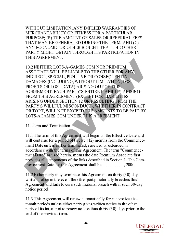 Get Web Linking Referral Fee Agreement Preview Web Linking Referral Fee Agreement