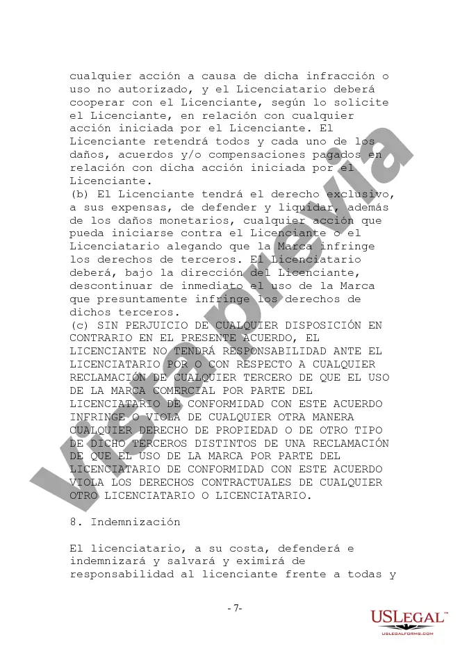 Preview Acuerdo de licencia de marca comercial para empresa de Internet