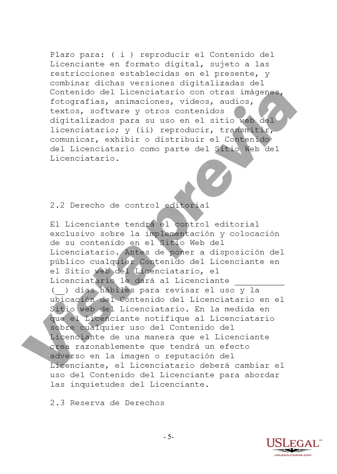 Get Acuerdo de licencia de contenido entre el editor de la revista y la empresa de medios Preview Acuerdo de licencia de contenido entre el editor de la revista y la empresa de medios
