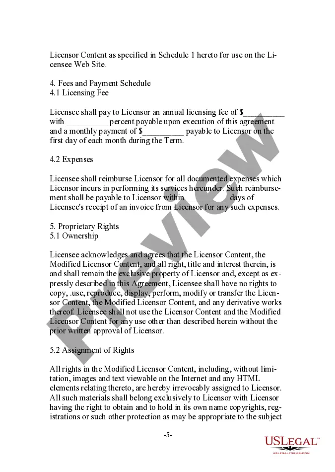 Get Content License Agreement Between Magazine Publisher and Media Company Preview Content License Agreement Between Magazine Publisher and Media Company