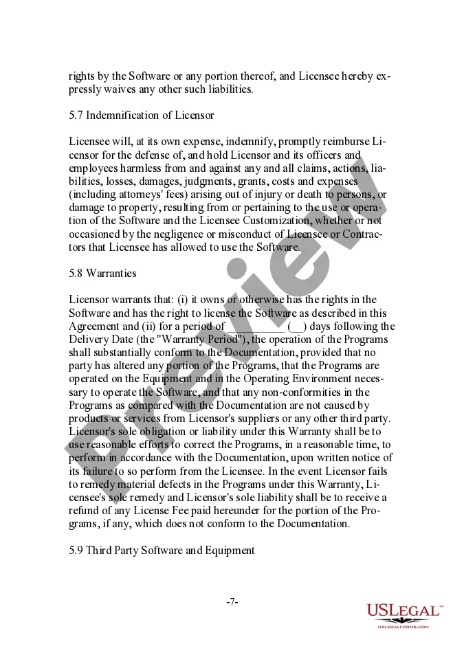 Get Limited Nontransferable Nonexclusive Vendor-Oriented Software License Agreement Preview Limited Nontransferable Nonexclusive Vendor-Oriented Software License Agreement