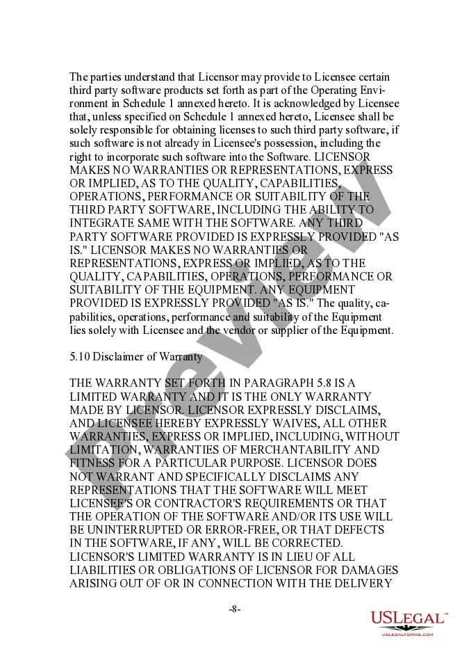 Get Limited Nontransferable Nonexclusive Vendor-Oriented Software License Agreement Preview Limited Nontransferable Nonexclusive Vendor-Oriented Software License Agreement