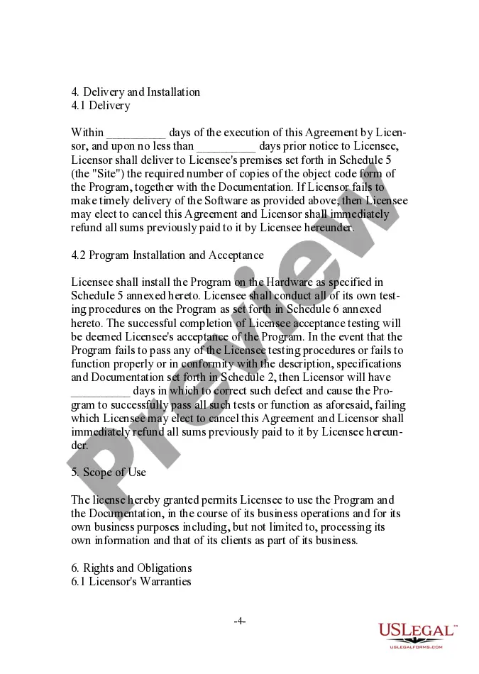 Preview Perpetual Irrevocable Nonexclusive User-Oriented Software License Agreement