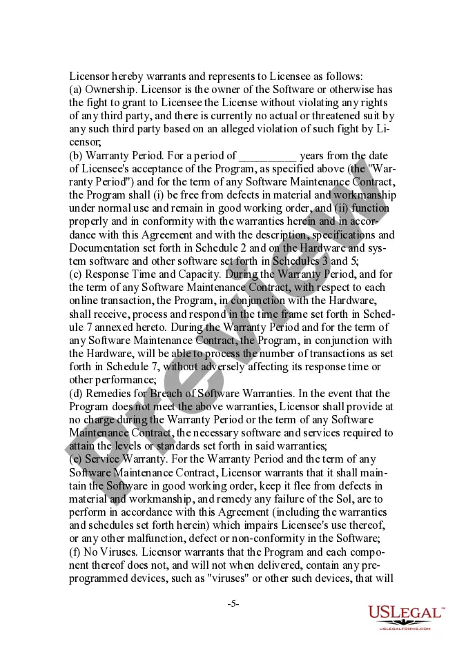 Preview Perpetual Irrevocable Nonexclusive User-Oriented Software License Agreement