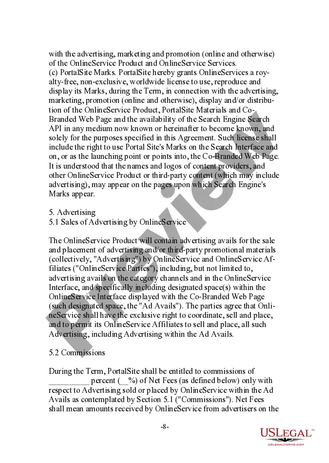 Get Online Promotion and License Agreement Between Preview Online Promotion and License Agreement Between