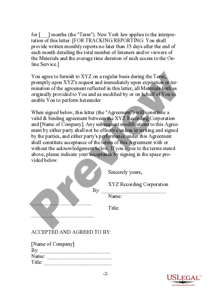 Get Audio Video Streaming - Downloading License Agreement Preview Audio Video Streaming - Downloading License Agreement