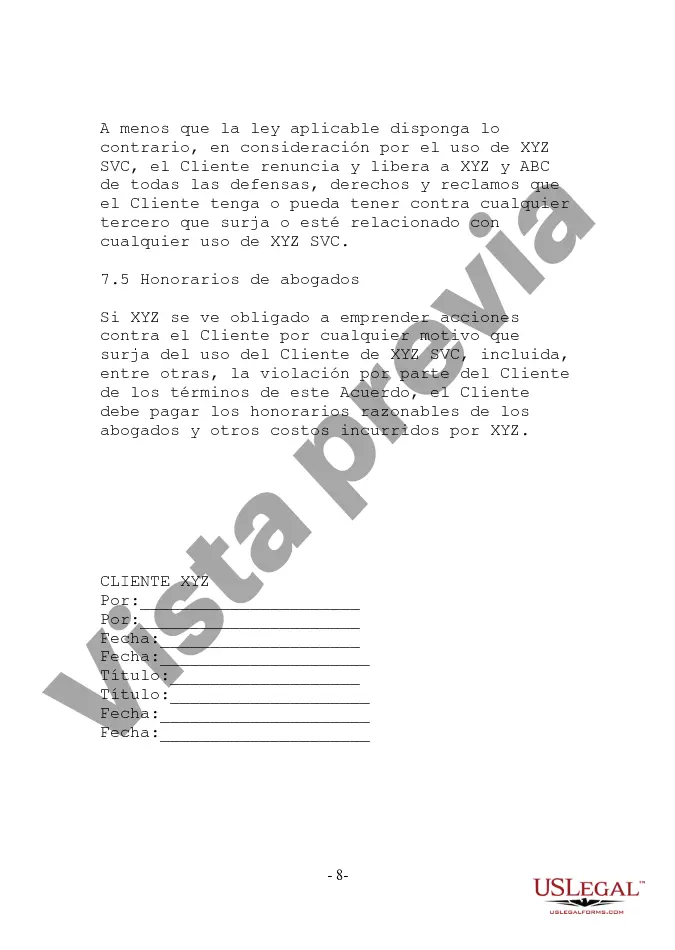 Preview Acuerdo y divulgaciones de productos de valor almacenado