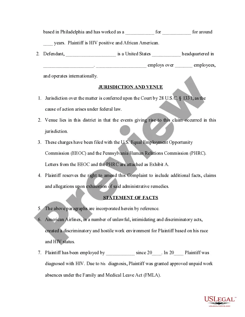 Get Complaint to remedy discrimination on basis of disability and race Preview Complaint to remedy discrimination on basis of disability and race