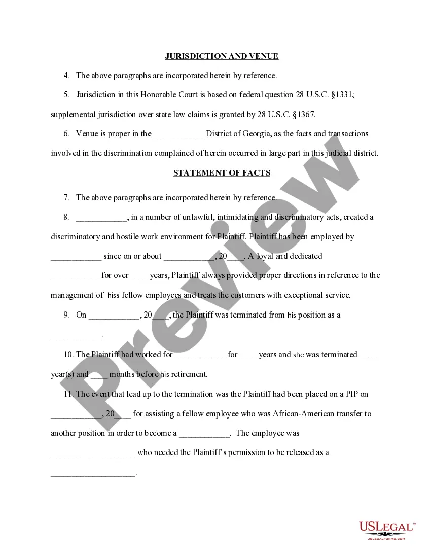 Get Complaint to remedy discrimination in violation of the ADEA Preview Complaint to remedy discrimination in violation of the ADEA