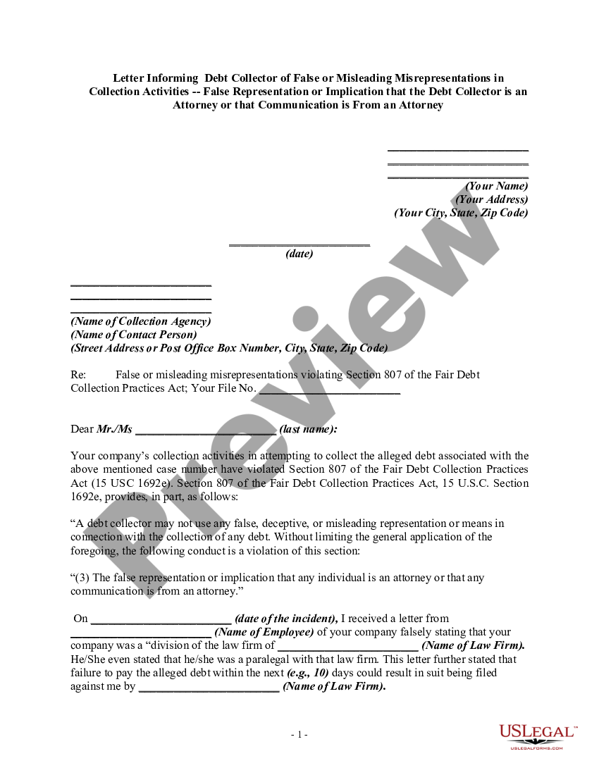 Collection agencies laws