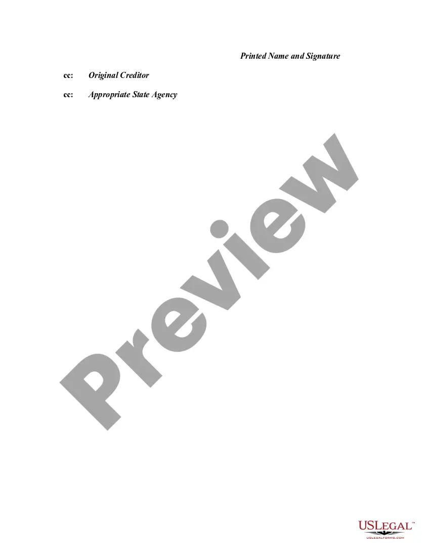 Get Letter Requesting a Collection Agency to Validate That You Owe Them a Debt Preview Letter Requesting a Collection Agency to Validate That You Owe Them a Debt
