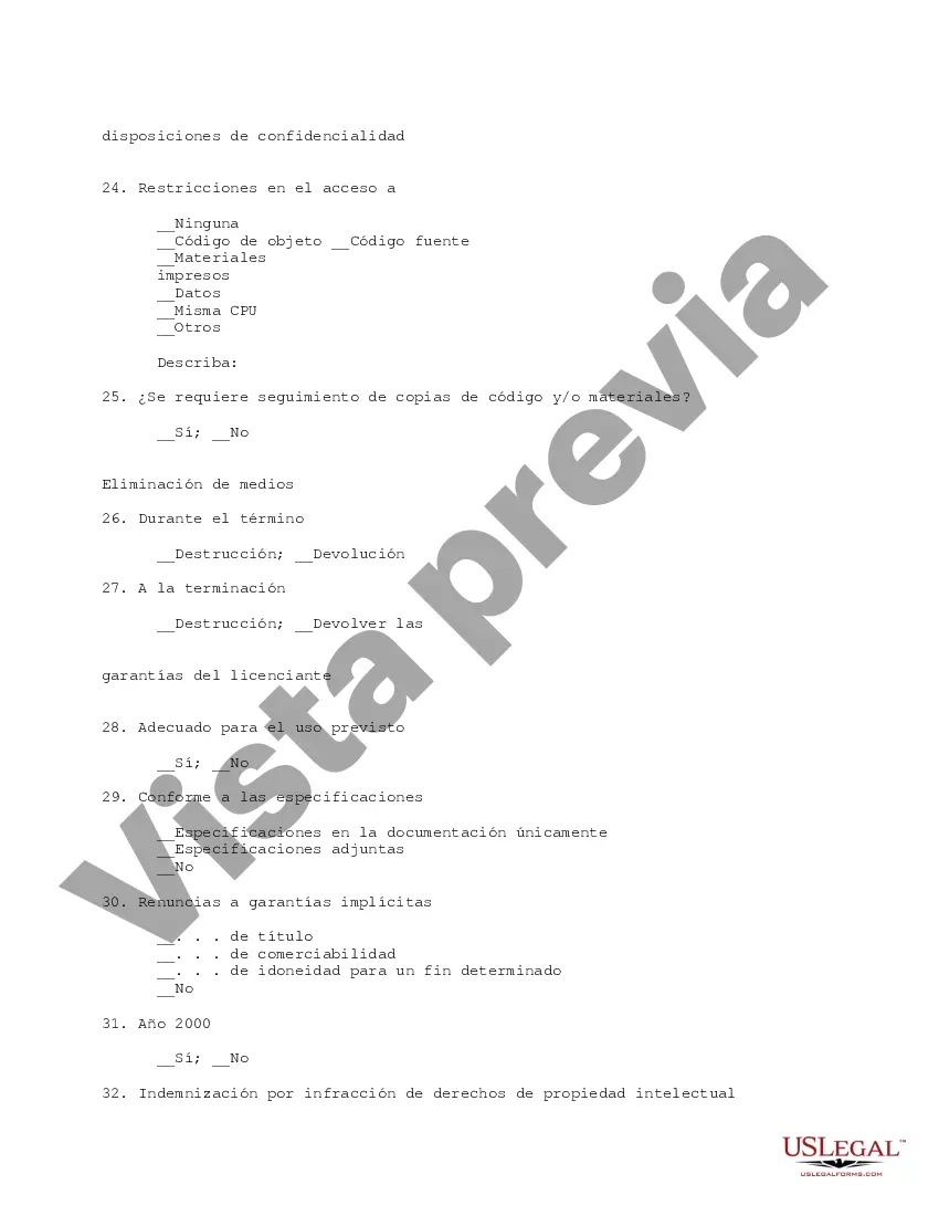 Get Lista de verificación de diligencia debida de licencia de software Preview Lista de verificación de diligencia debida de licencia de software
