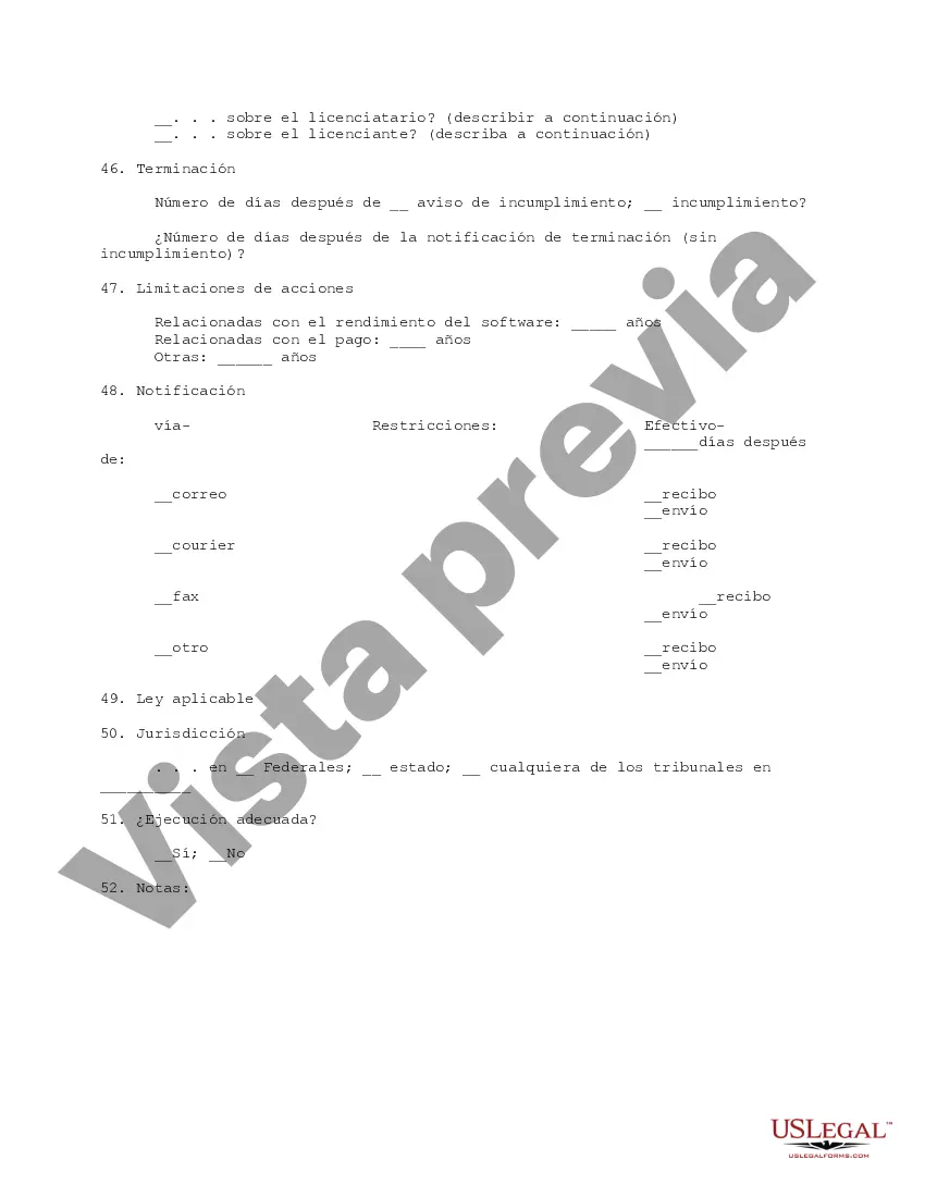 Get Lista de verificación de diligencia debida de licencia de software Preview Lista de verificación de diligencia debida de licencia de software