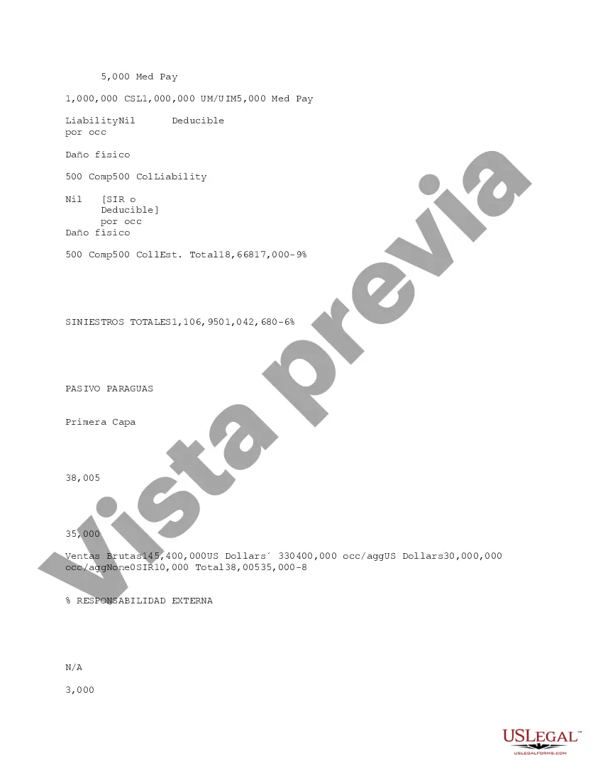 Preview Matriz de especialistas en evaluación de riesgos