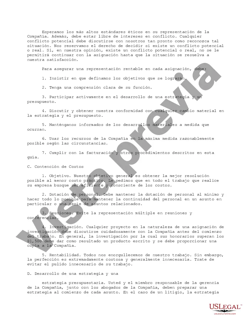 Preview Especialista en evaluación de riesgos Solicitud de propuesta