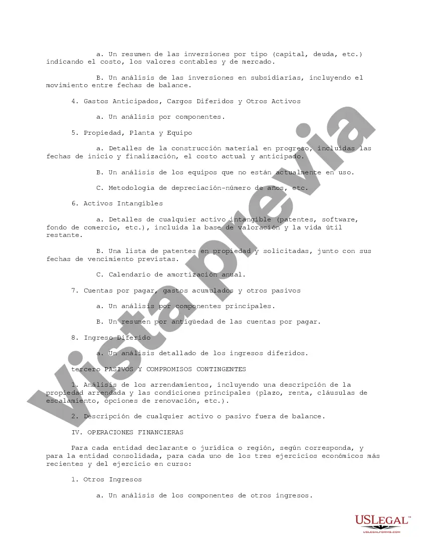 Preview Lista de verificación prioritaria de debida diligencia financiera y contable