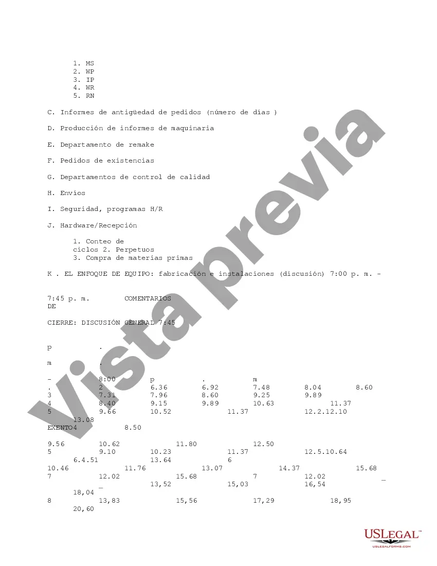 Preview Informe consolidado de visita a las instalaciones