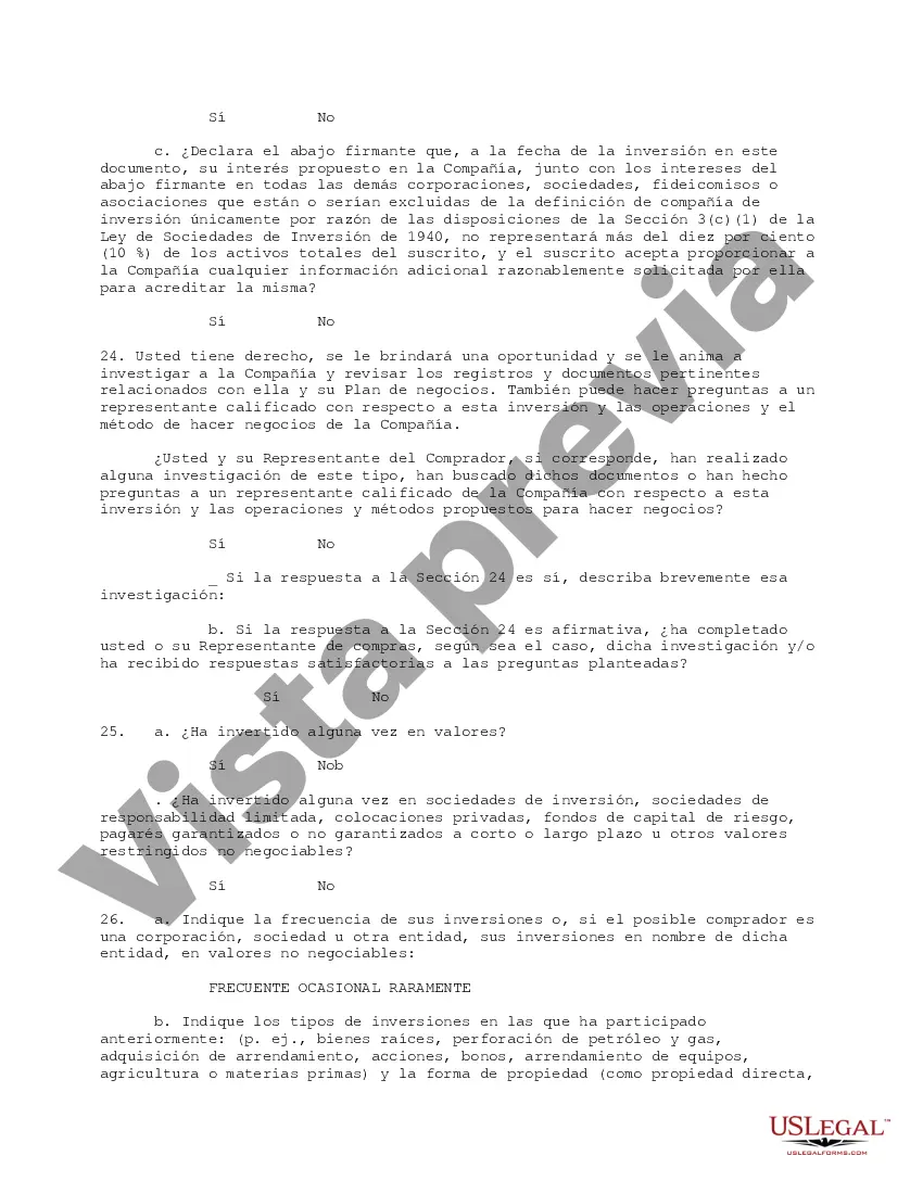 Preview Cuestionario de idoneidad del inversor
