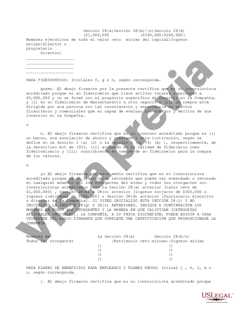 Preview Cuestionario de idoneidad del inversor