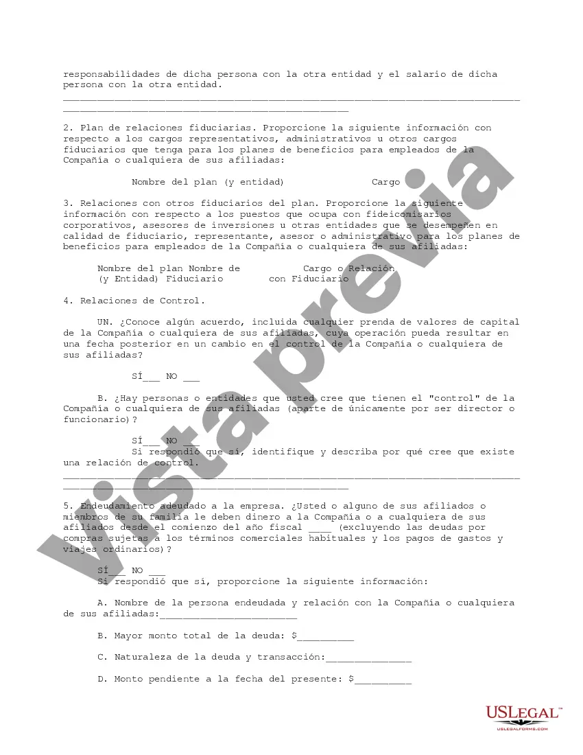 Preview Cuestionario completo para accionistas vendedores